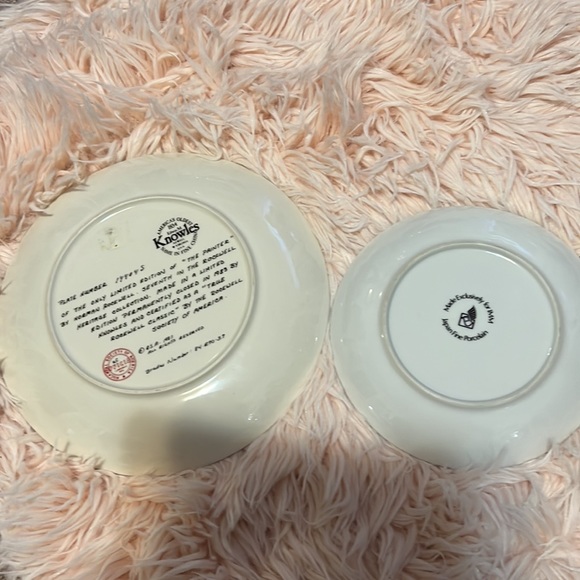 Vintage toy painter plates Norman Rockwell - Picture 7 of 7